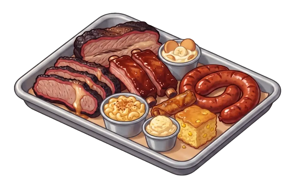 BBQ tray